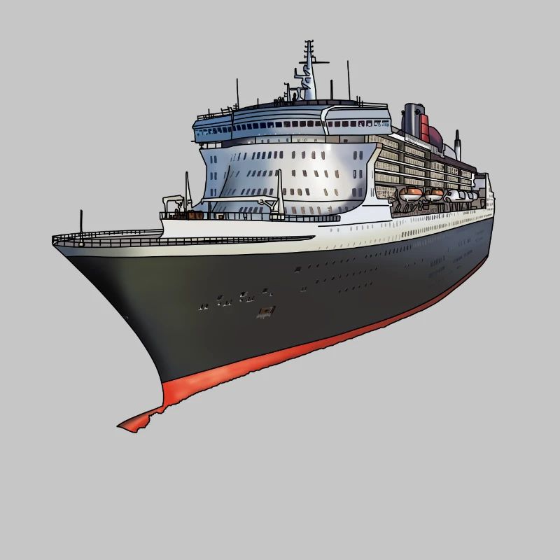 Classic cruise ship design