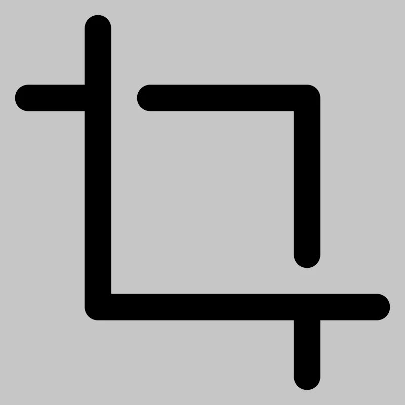 zuschneiden Icon