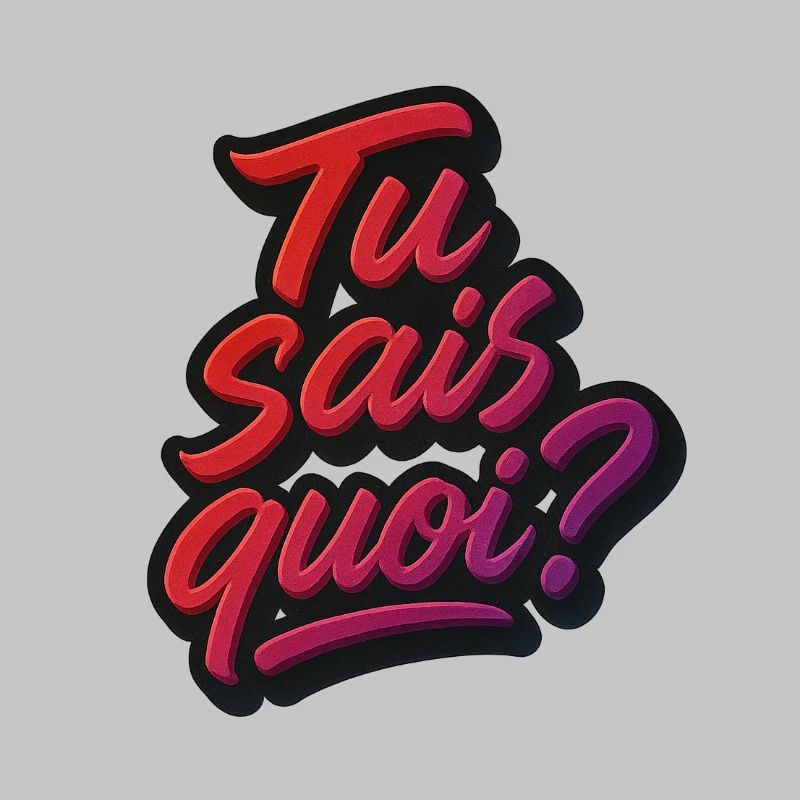 Weißt du was?