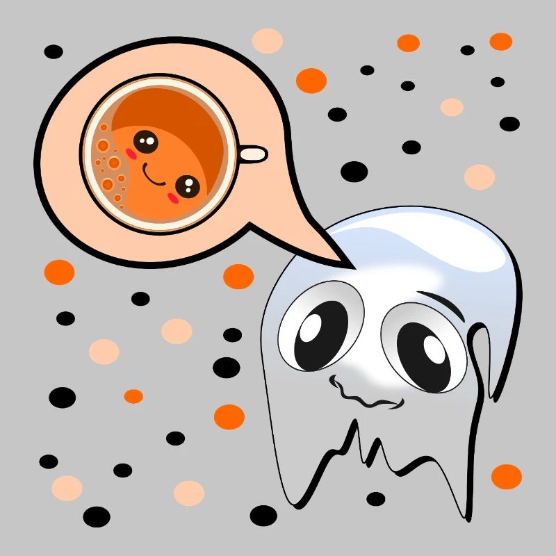 AUTUMN HALLOWEEN GHOST PUMPKIN SPICE