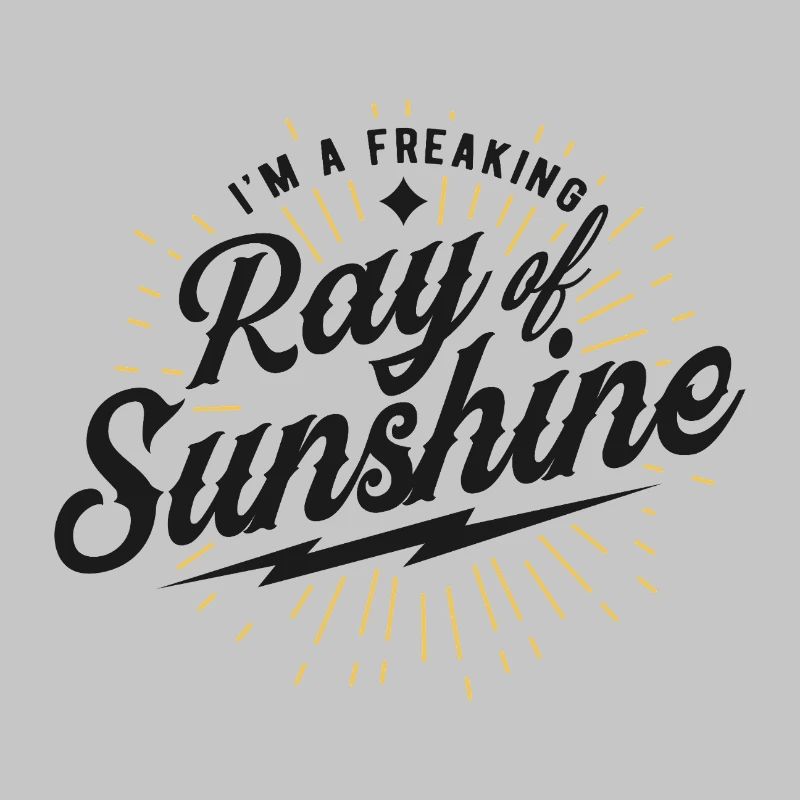 Conception de rayon de soleil effrayant