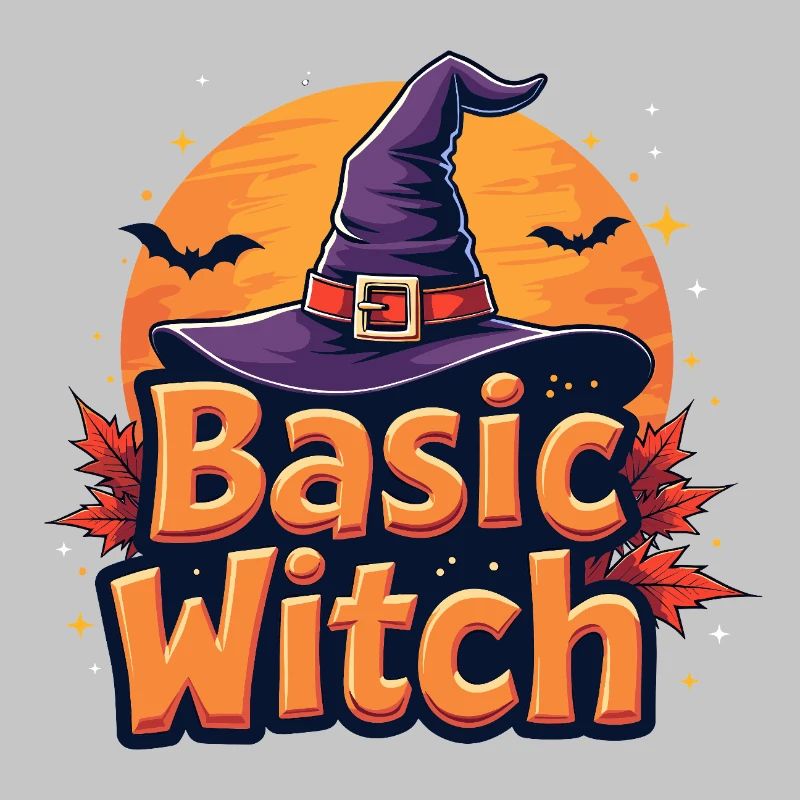 Basic Witch Halloween-Spruch