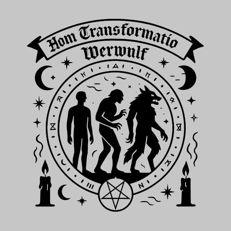 Mensch Werwolf Transformation