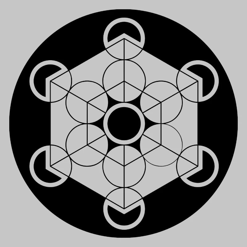 Crop circle cube de Metatron