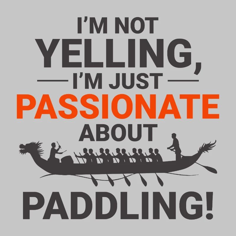 Synchronisiertes Paddelteam
