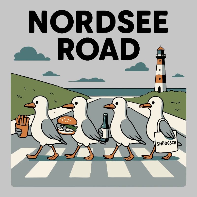 Nordseeroad Möwen