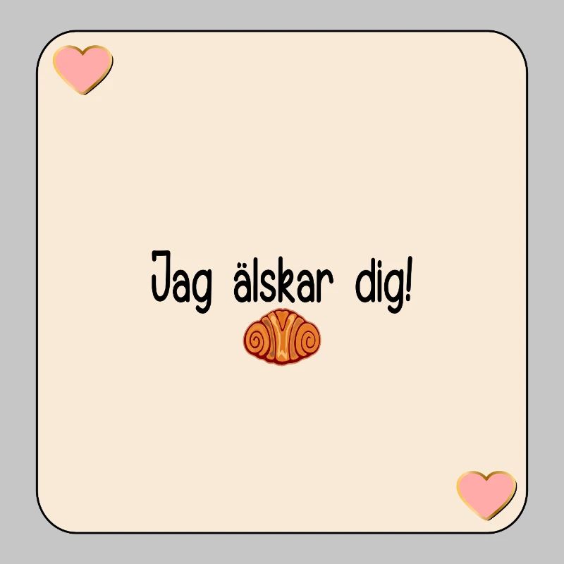 Ich liebe dich Gebäck