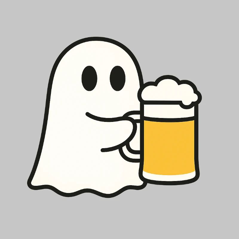Geist mit Bierkrug