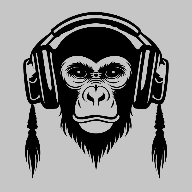 Motionless Monkey Head Calm Beat Edition Shirt
