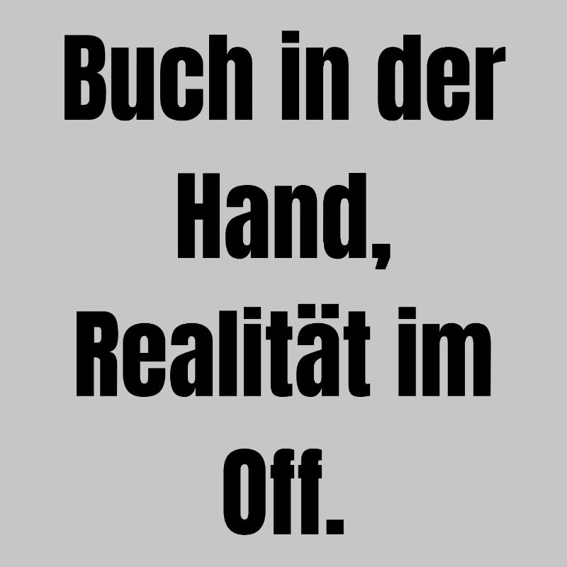 Buch in der Hand...