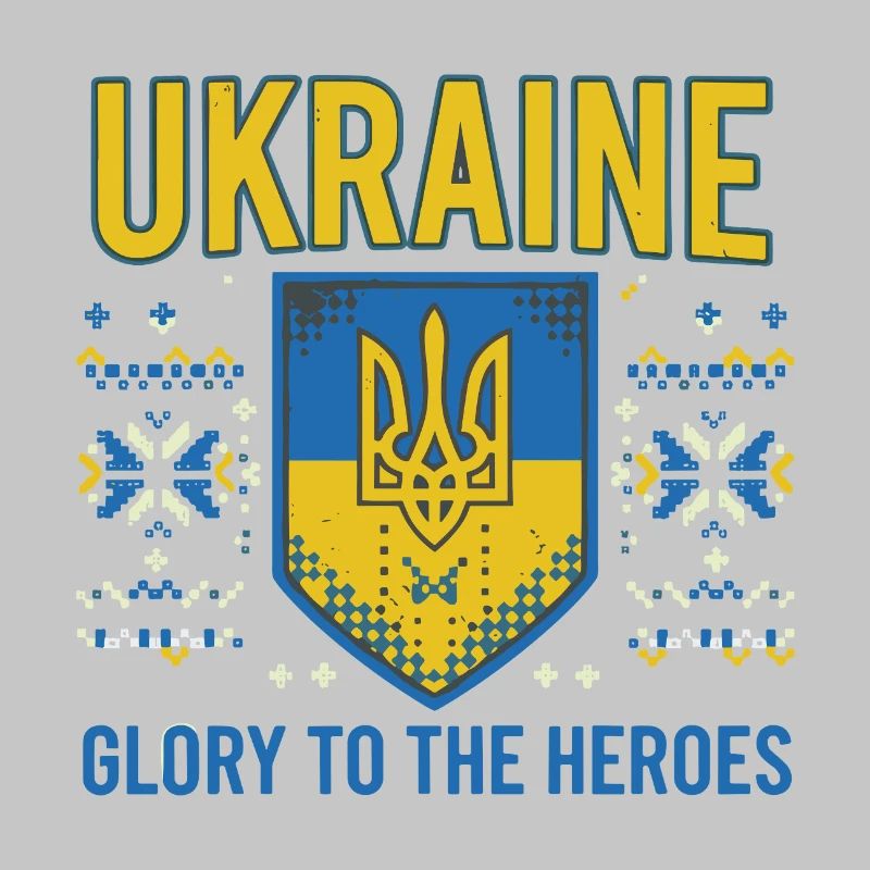 Ukraine Crest Glory Tee