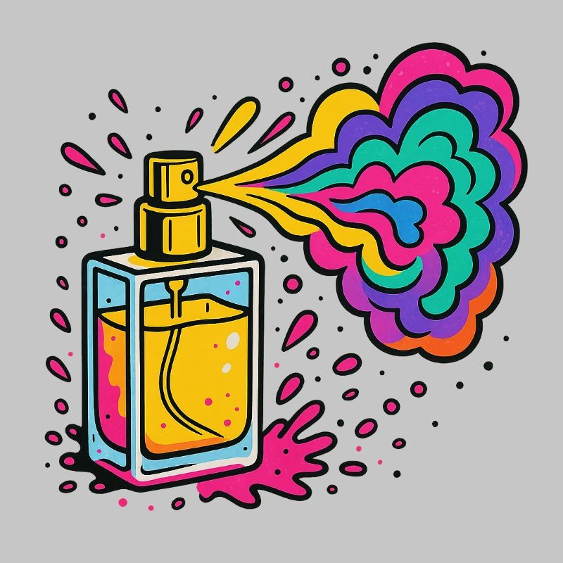 Neon Parfüm Farbexplosion