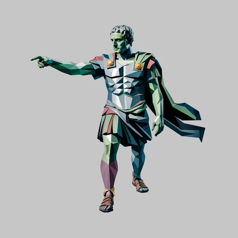 Caesar - Cooles Geschichtslogo