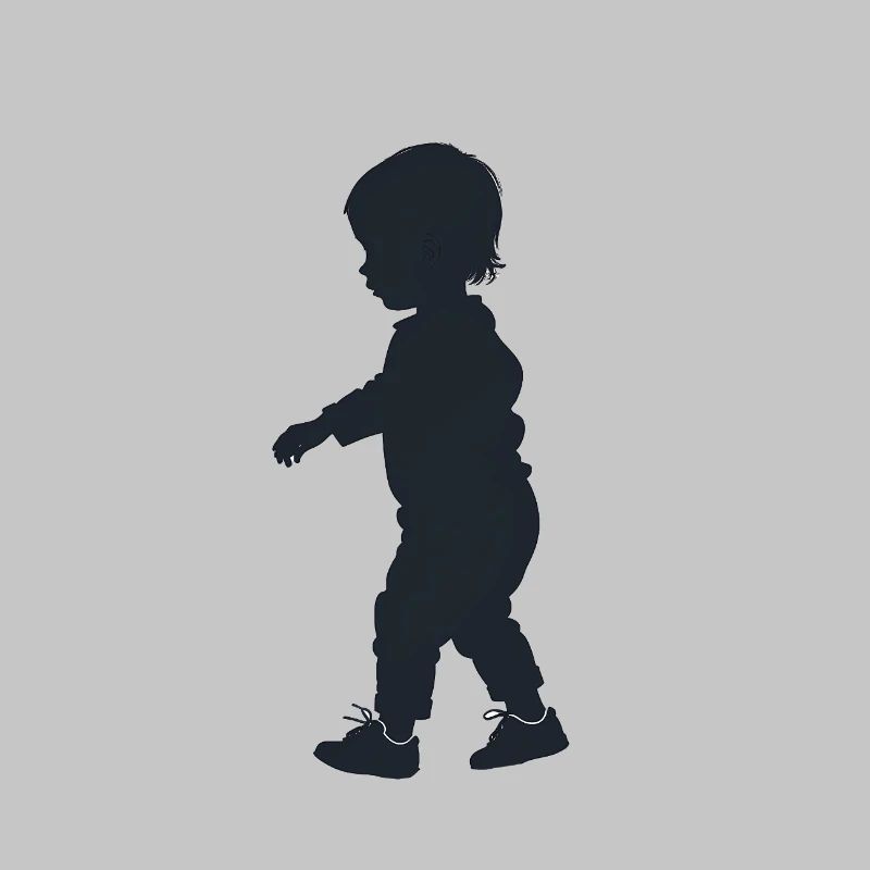 Bébé - Logo Cool Silhouette