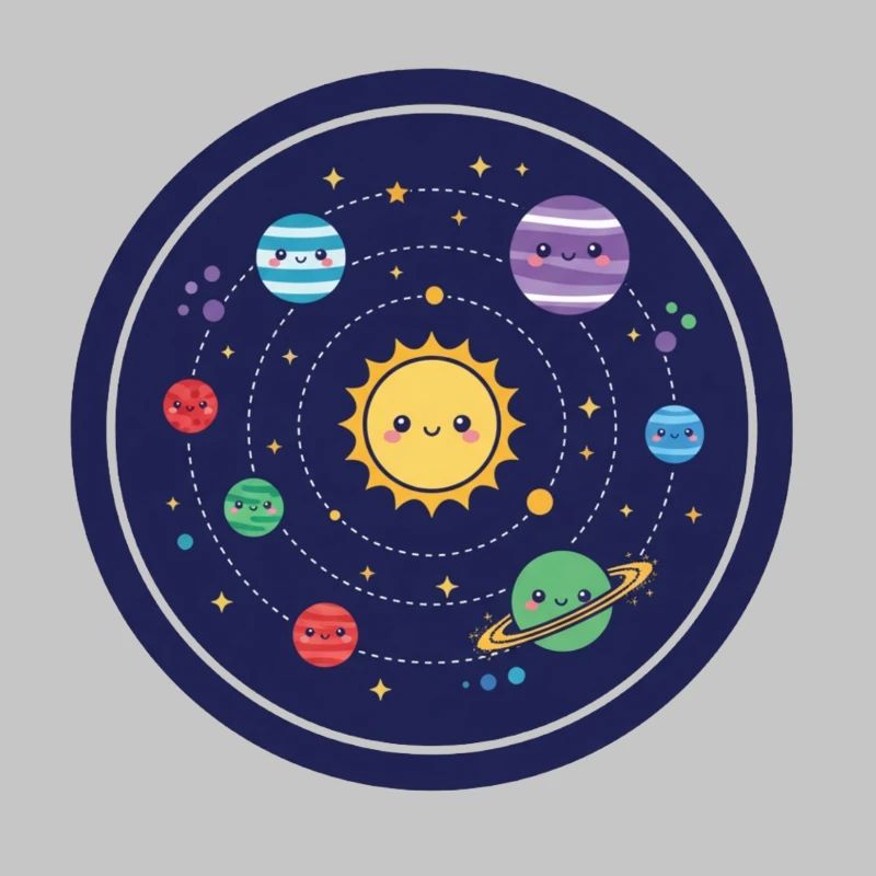 Conception joyeuse du système solaire