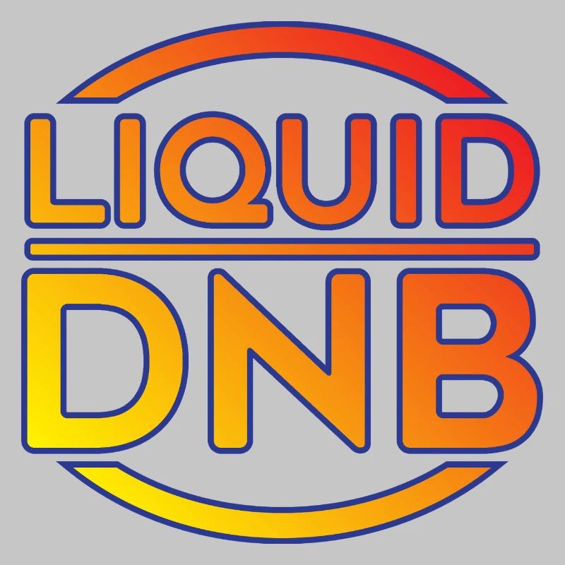 Liquid DNB Logo au néon