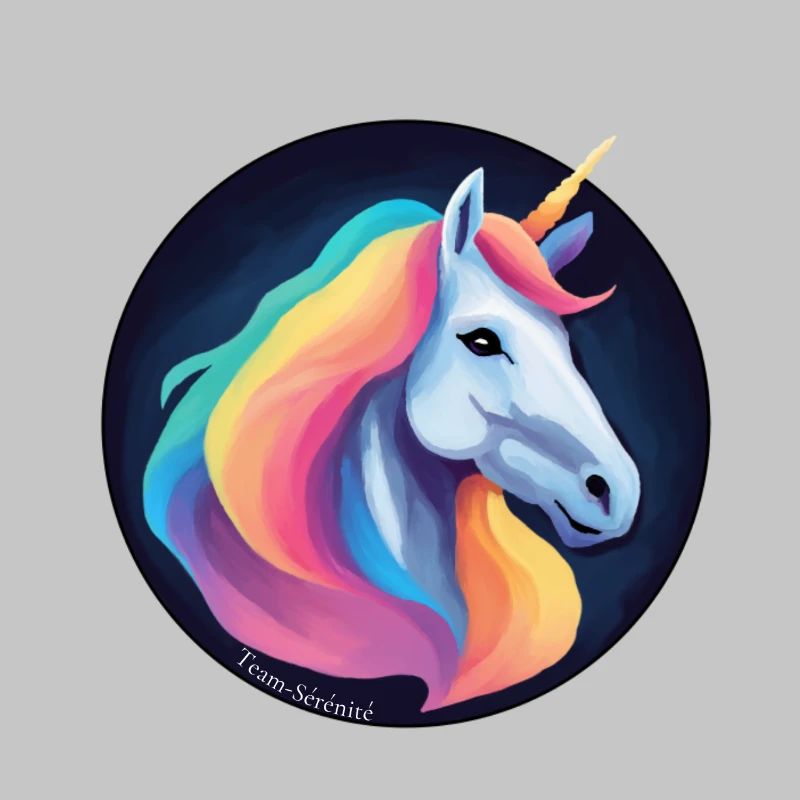 Regenbogen-Einhorn