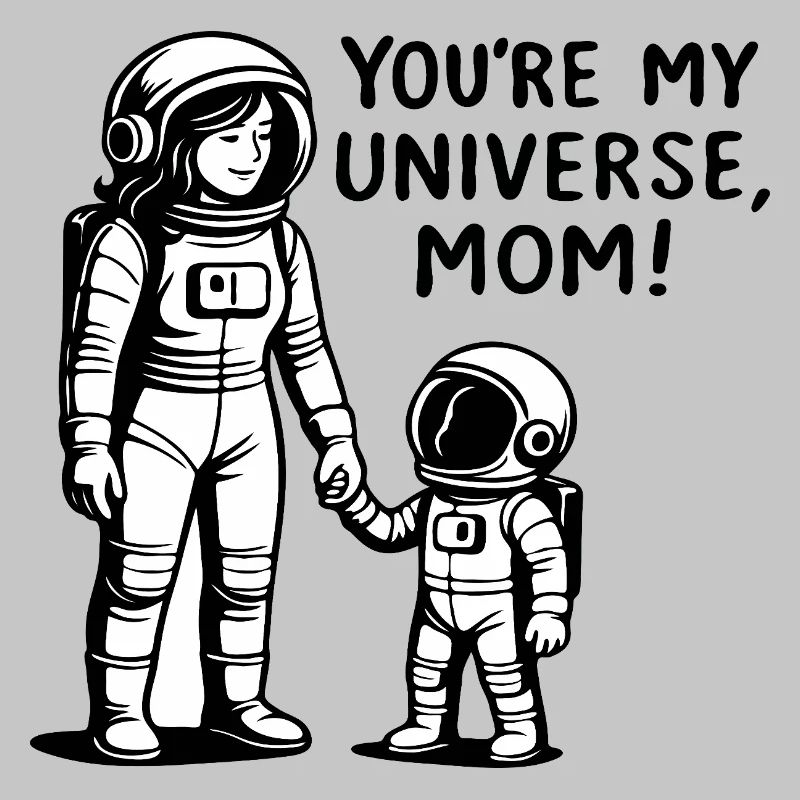 Kosmische Bindung Mutter und Kind