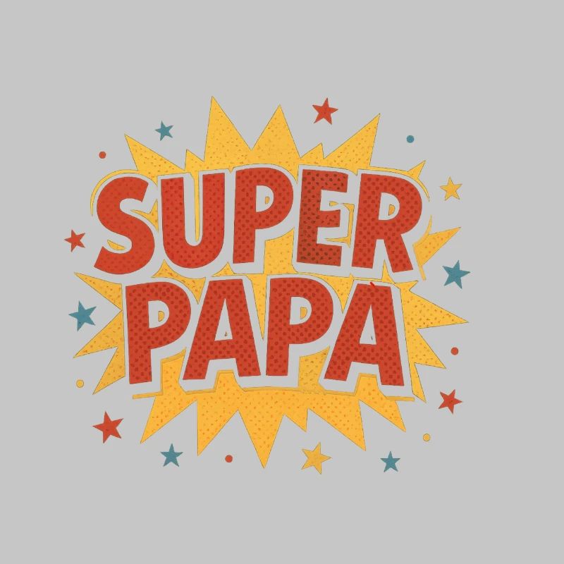Super Dad Comic Explosion
