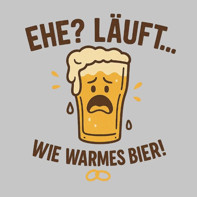 Ehe? Läuft wie warmes Bier
