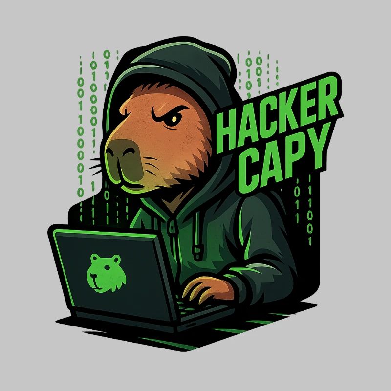 Hacker Capy – Cyber Capybara Tech 