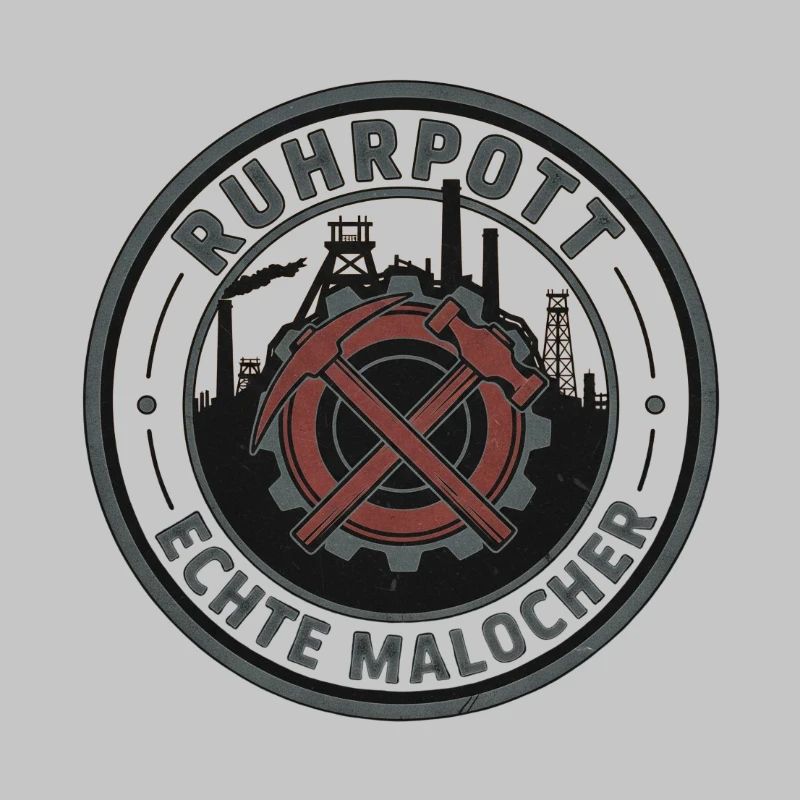 Ruhrpott Echte Malocher Patch