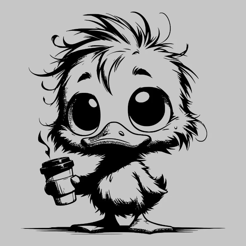 Duck in Survival Mode Caffeine Coma Mug