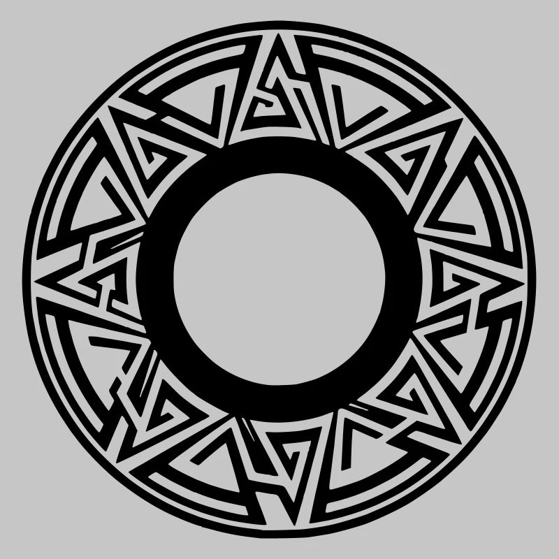 Moderner Kreis