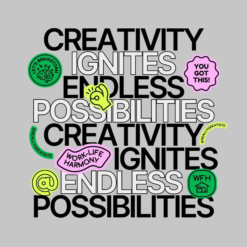 Creativity Ignites Endless Possibilities