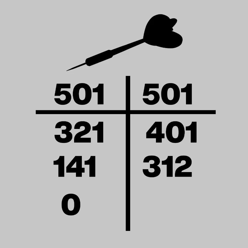9-Darter – Perfektes 501 Finish