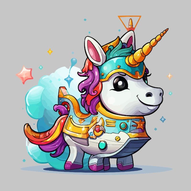 Aventure de la Licorne Spatiale