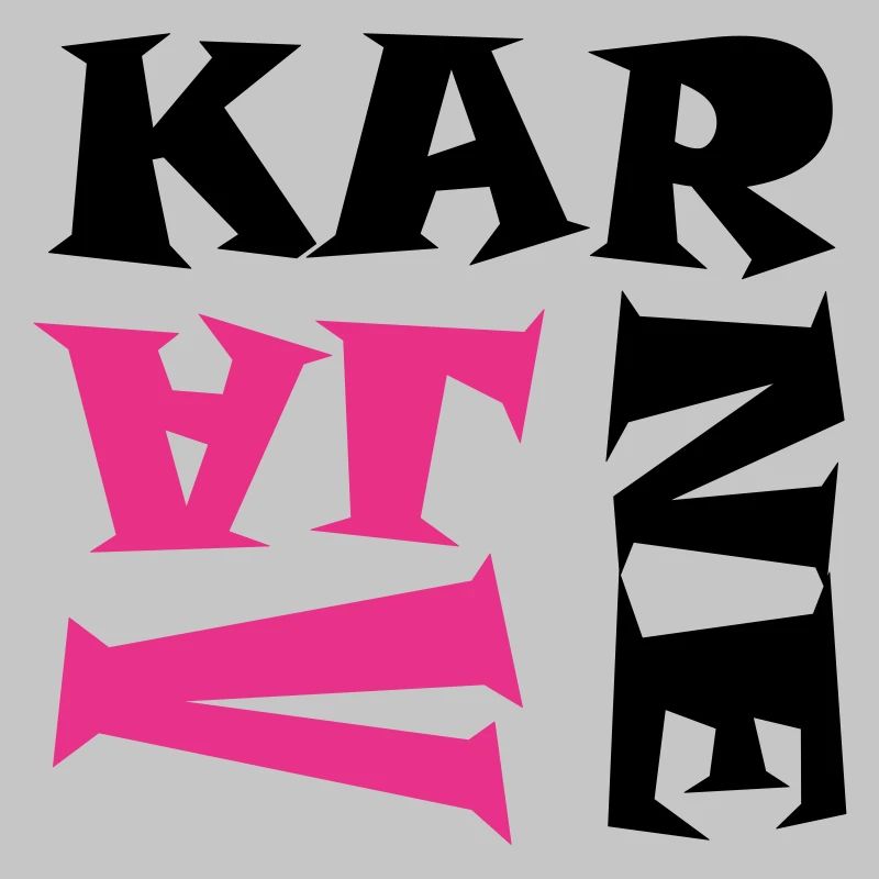 Karneval in Pink/Schwarz