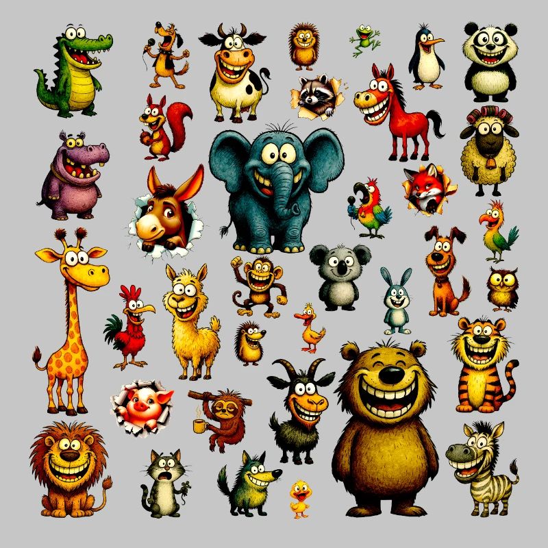 My First Animals - Cute Learning Design