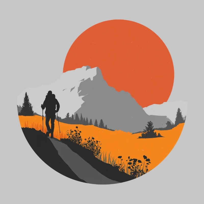 Bergwanderung, Idee für ein Wanderer-Geschenk