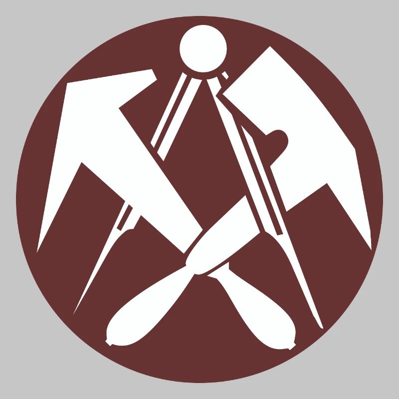 51164_Dachdecker, Zunftzeichen, Berufswappen