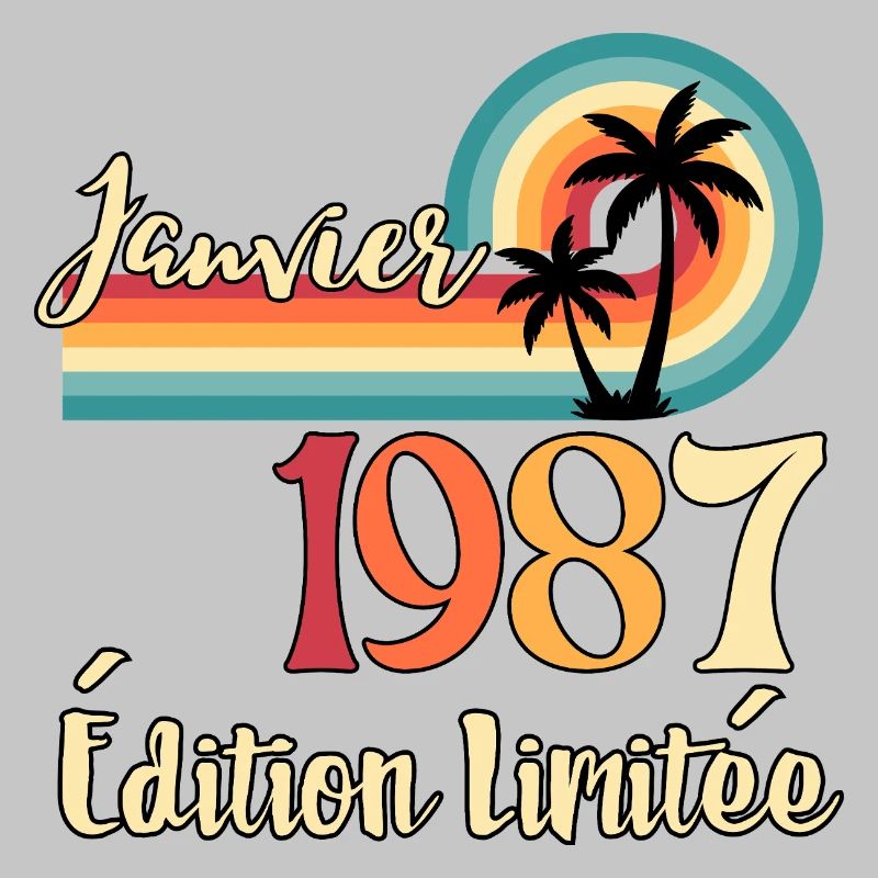 Janvier 1987 – Édition limitée rétro