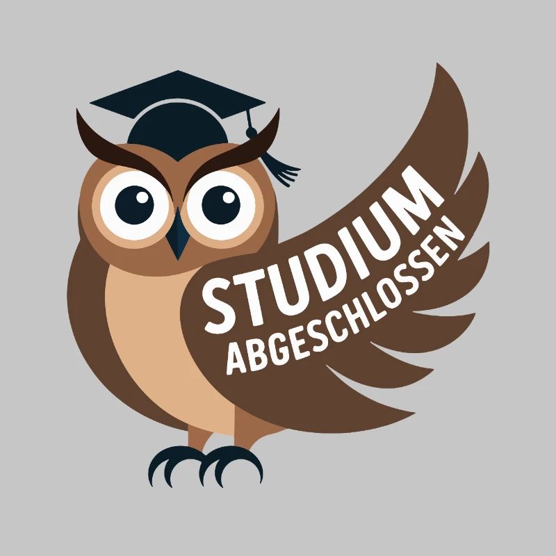 Eule - Studium abgeschlossen