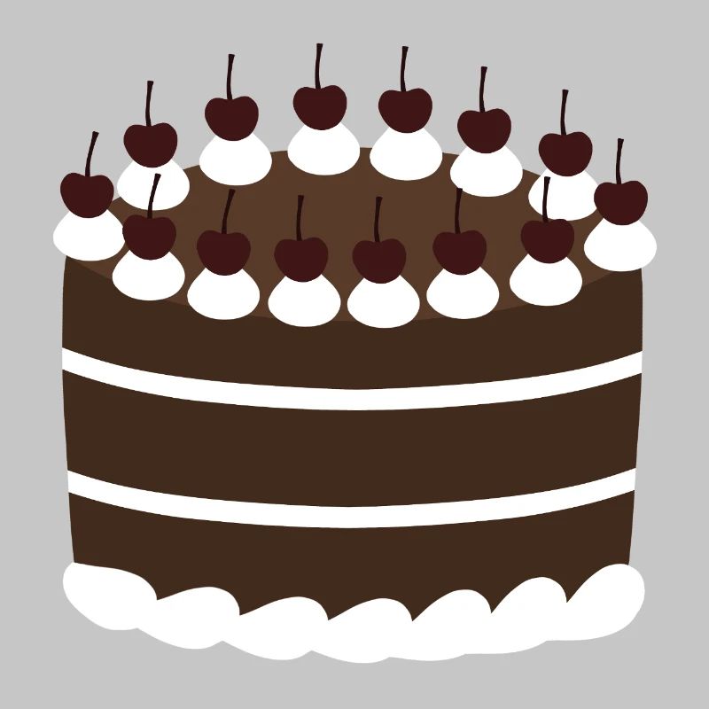 Cherry Chocolate Black Forest Layer Cake