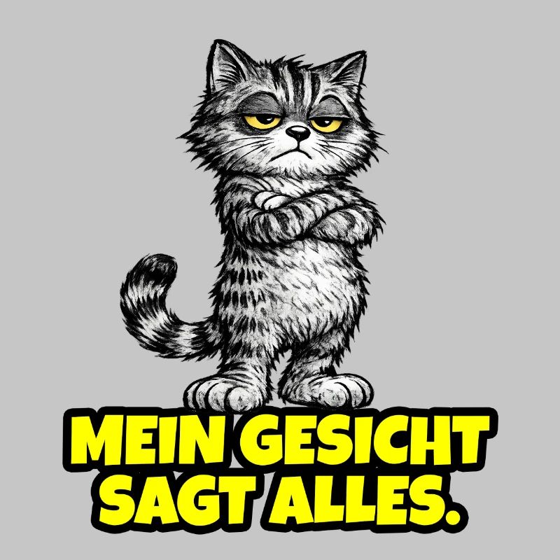 Mon visage en dit long. – Chef Chat (Grumpy)