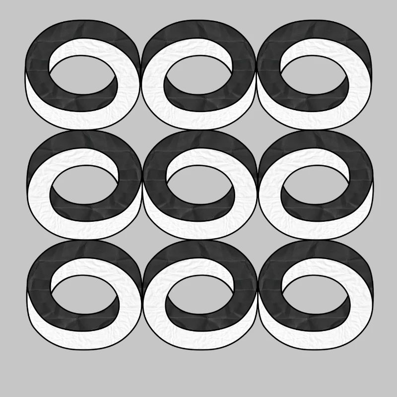 Optical Illusion Circles Texture
