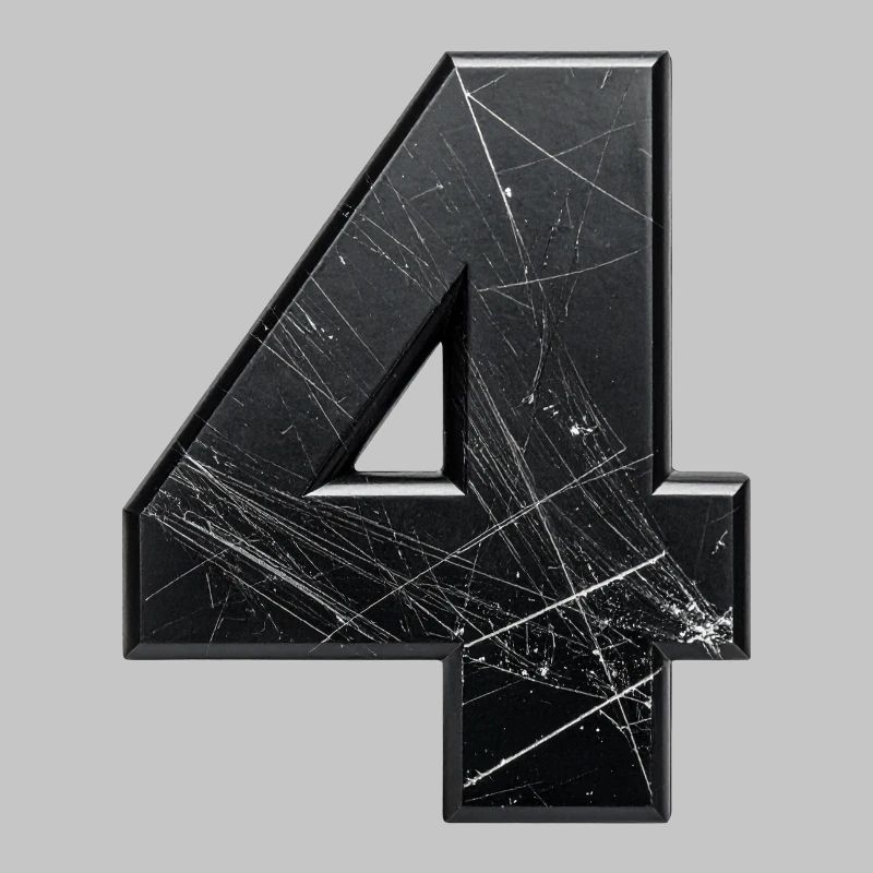 Rough four-number design