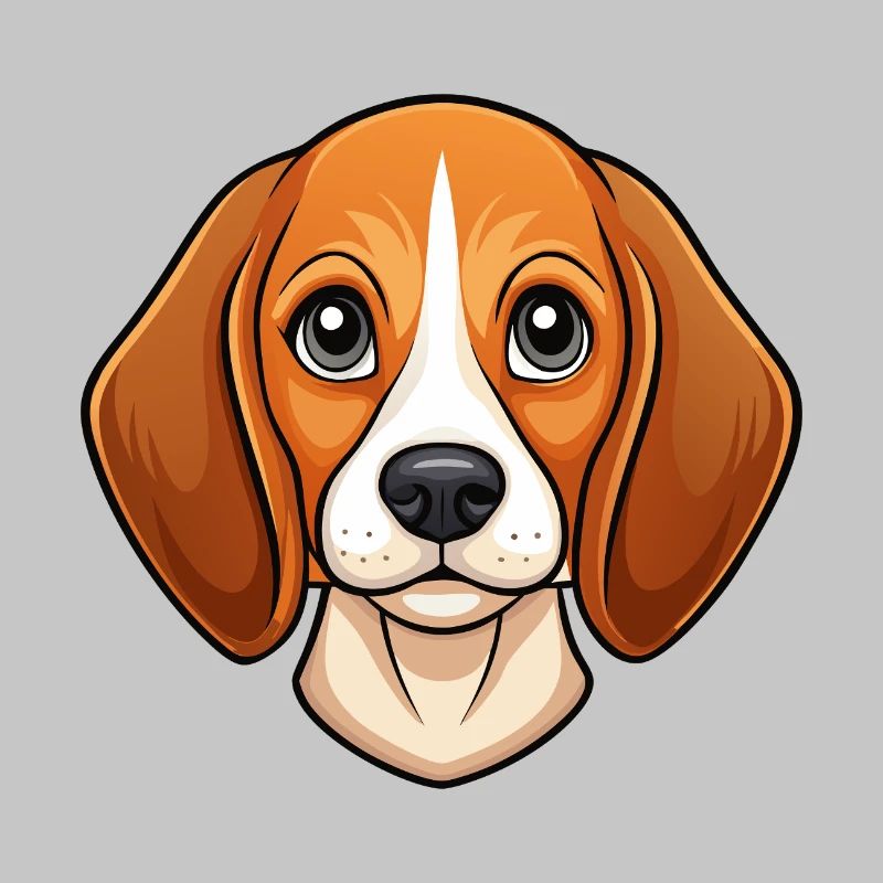 Beagle face