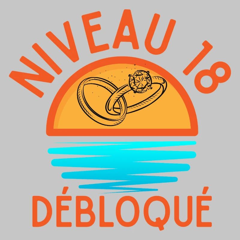 Niveau 18 Débloqué, une touche créative et joyeuse