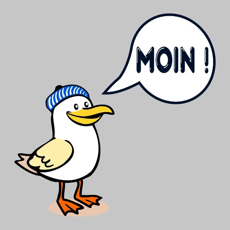 Mouette de Hambourg Moin de Hambourg