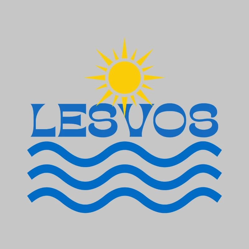 Vagues de Soleil de Lesvos