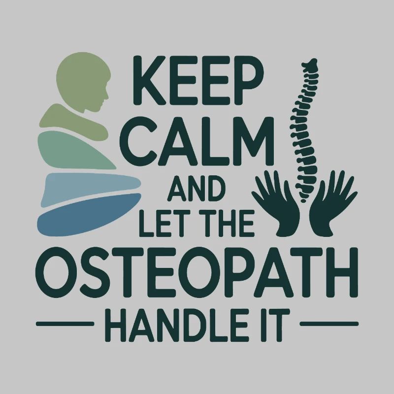 Osteopath Keep Calm Handle It Professional 