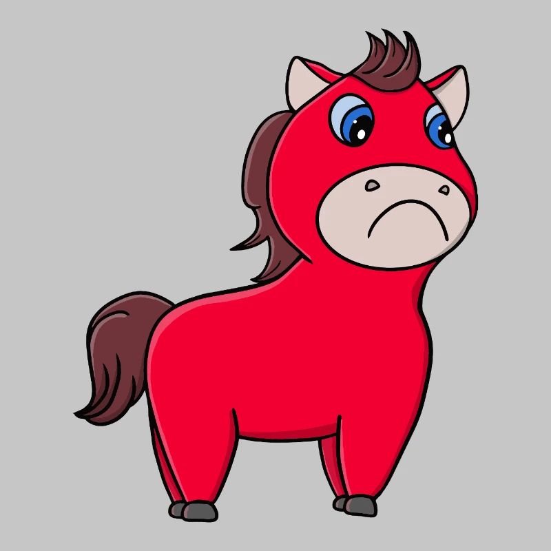 Heulendes Pferd