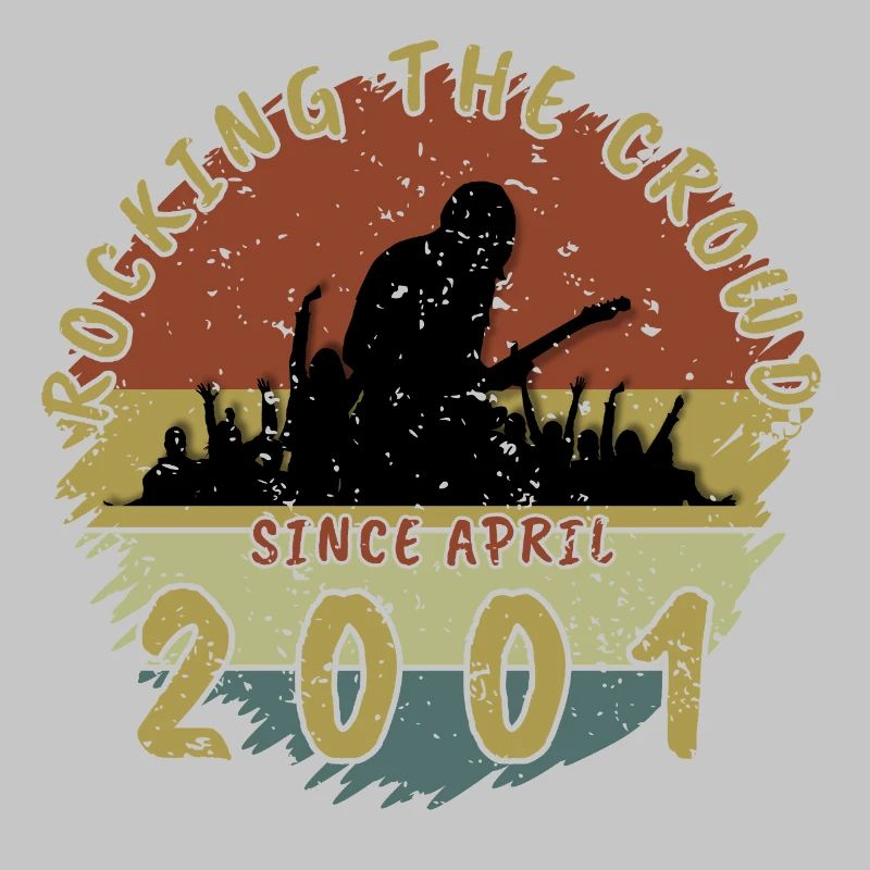 25th Birthday Rocking the crowd GIT 04/2001