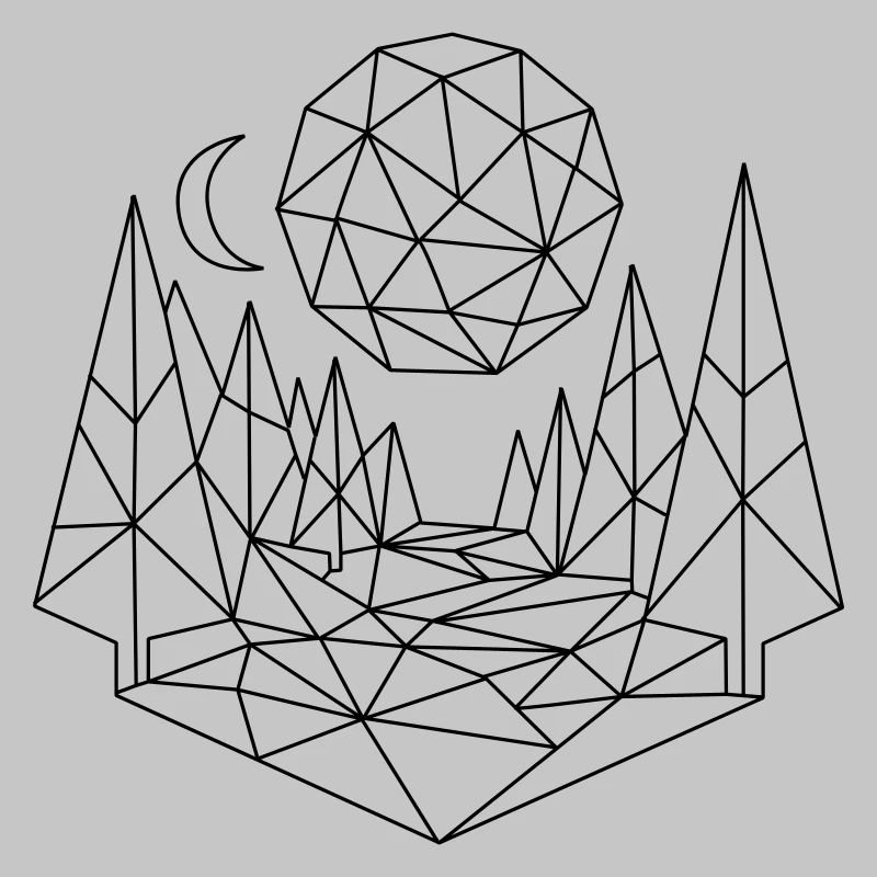 Landschaft Polygon