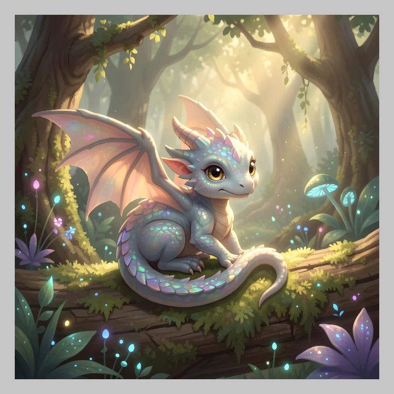 Petit Dragon mignon / Bébé Dragon